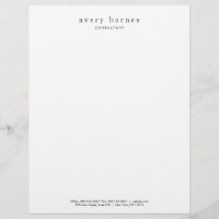 Simple White Creative Professional Modern