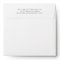 Simple White Envelope with Return Address
