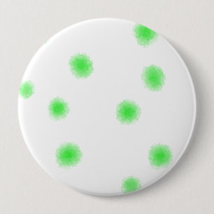 SIMPLE WHITE GENOME SWEET HOME MAGNET 10 CM ROUND BADGE