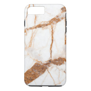 Simple White Marble Texture Personalised Case-Mate iPhone Case