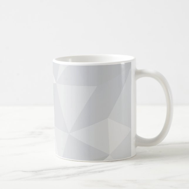 Simple, white, modern, trendy, cool illustration coffee mug (Right)