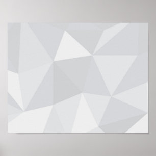 Simple, white, modern, trendy, cool illustration poster