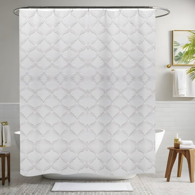 Simple White Shower Curtain Style 3 (Creator Uploaded)