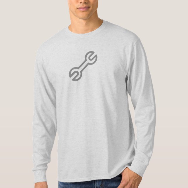 Simple Wrench Icon Shirt (Front)
