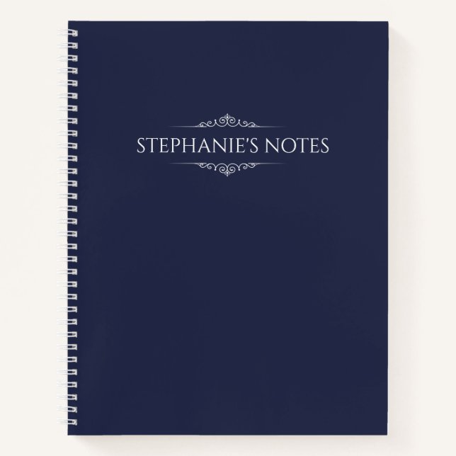 Simple Yet Elegant 2021 Calendar | Notebook (Front)