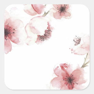 Simple yet Elegant Cherry Blossom Sticker