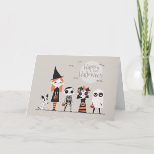 Simple yet Elegant Halloween Greeting Card