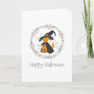 Simple yet Elegant Halloween Greeting Card