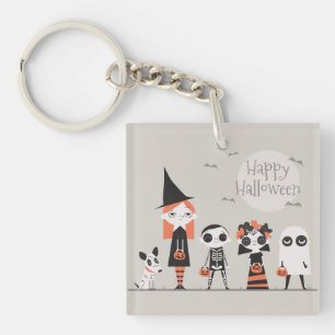 Simple yet Elegant Halloween   Keychain