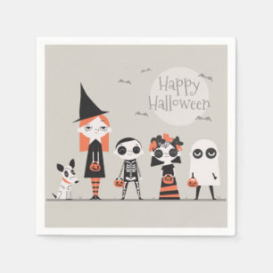 Simple yet Elegant Halloween   Napkin