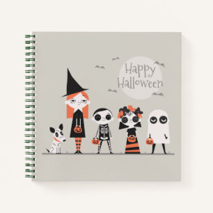 Simple yet Elegant Halloween Notebook