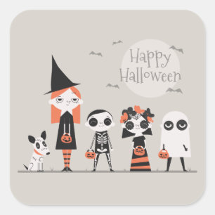 Simple yet Elegant Halloween Sticker
