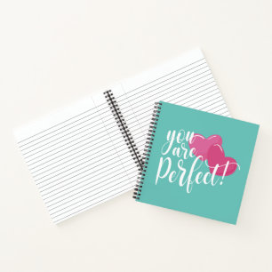 Simple You Are Perfect Valentine   Notebook