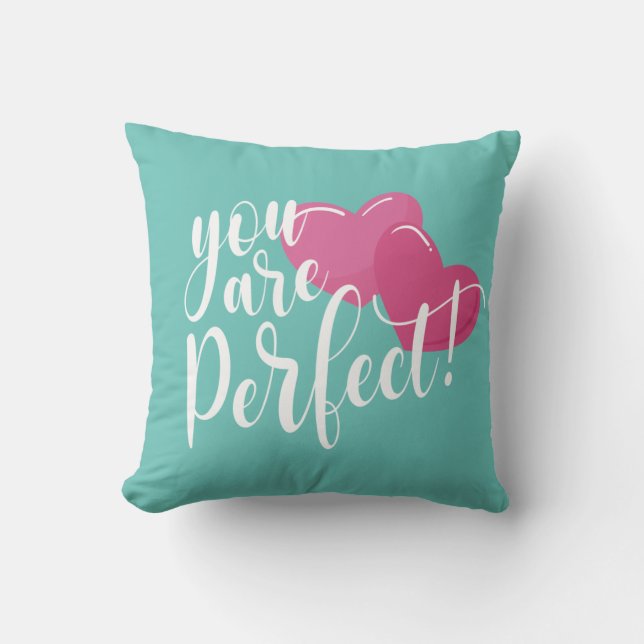 Simple You Are Perfect Valentine | Throw Pillow (Front)