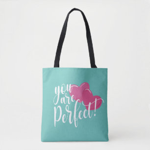 Simple You Are Perfect Valentine Tote Bag