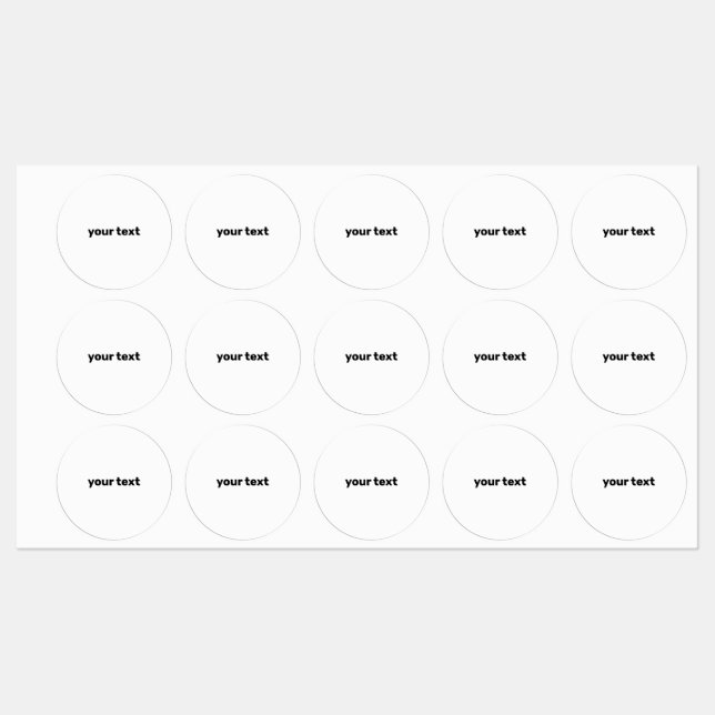 simple your text here custom label (Sheet)