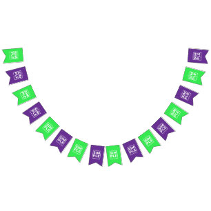 Simple Youth Ministry Bunting Banner