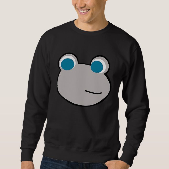 SimpleFriends Thoughtful Frog Sweatshirt (Front)