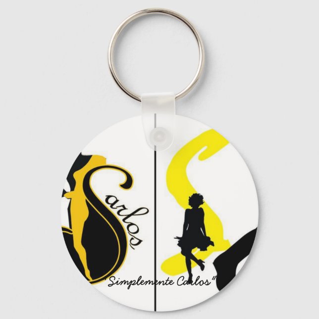 Simplemente Carlos Keychain (Front)