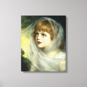 Simplicity and Innocence, 1900 Canvas Print