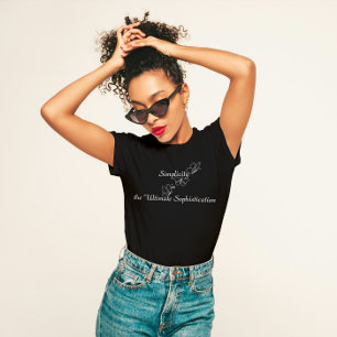 "Simplicity is the Ultimate Sophistication" T-Shirt