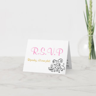 Simplicity up to 16 RSVP Invitation