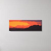 Simplified sunset
