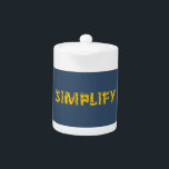 Simplify<br><div class="desc">Our life is frittered away by detail. Simplify. - Henry David Thoreau</div>