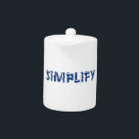 Simplify<br><div class="desc">Our life is frittered away by detail. Simplify. - Henry David Thoreau</div>