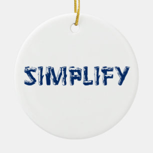 Simplify Ceramic Tree Decoration