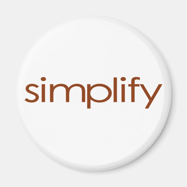 Simplify Magnet (Front)