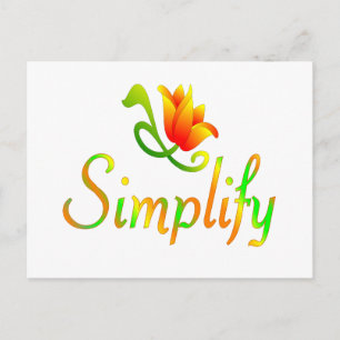 Simplify Postcard