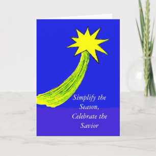 Simplify the Season Holiday Card