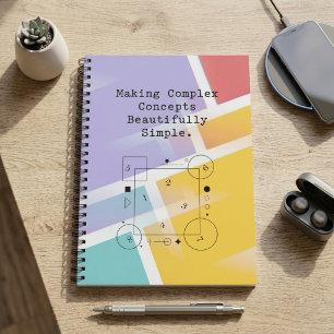 Simplifying Complex Math Beautiful Concepts Notebook