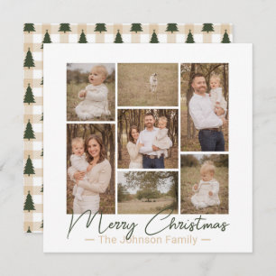 Simplistic Pleasures Country Photo Christmas Card