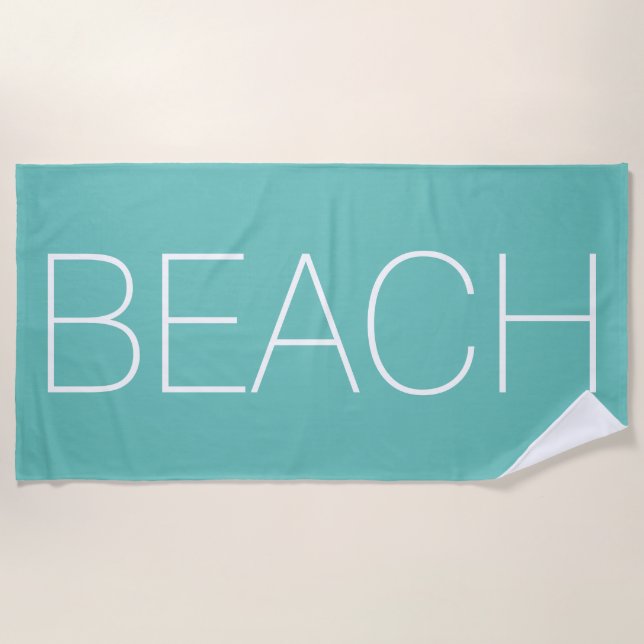 Simply Beachy Beach Towel (Front)
