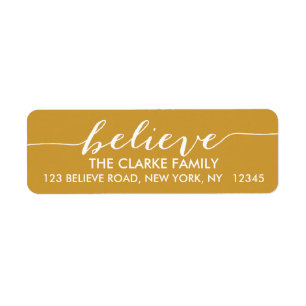 Simply Believe Gold Holiday