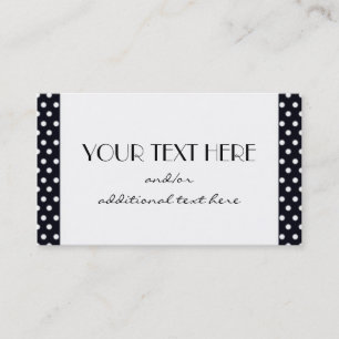 Simply Black & White Business Card