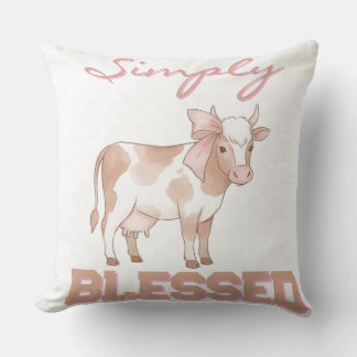 simply blessed  cushion