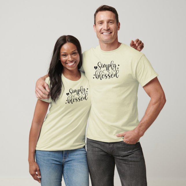Simply Blessed Easter T-Shirt (Unisex)
