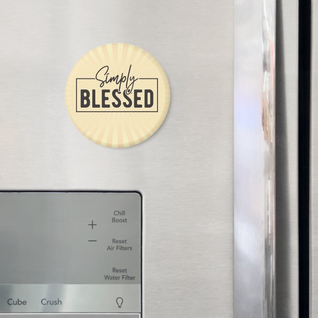Simply Blessed Faith Based  Magnet (In Situ (Fridge))