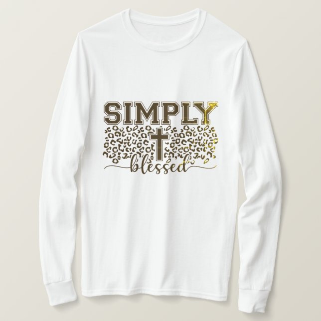Simply Blessed T-Shirt Collection (Design Front)