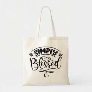 Simply Blessed Tote Bag