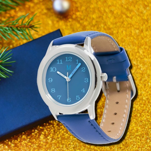 simply blue - your monogram watch (Creator Uploaded)