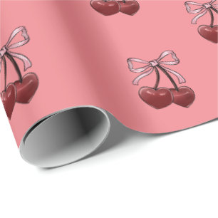 Simply Cherries Wrapping Paper