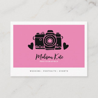 Simply Chic Camera Business Cards