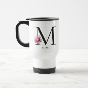 Simply Chic Sweet Peonies Mimi Travel/Comuter Mug