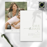 Simply Chic Wedding Photo Pearl White Vert ID1046