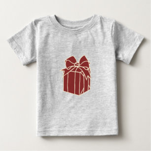 Simply Christmas Collection - Present Baby T-Shirt