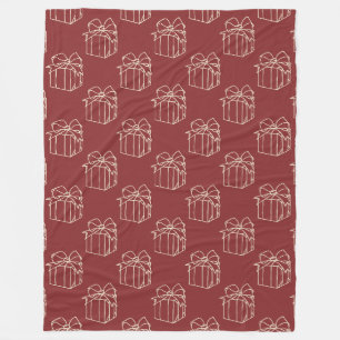 Simply Christmas Collection - Present Fleece Blanket